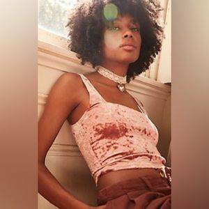 Free People Velvet Tank